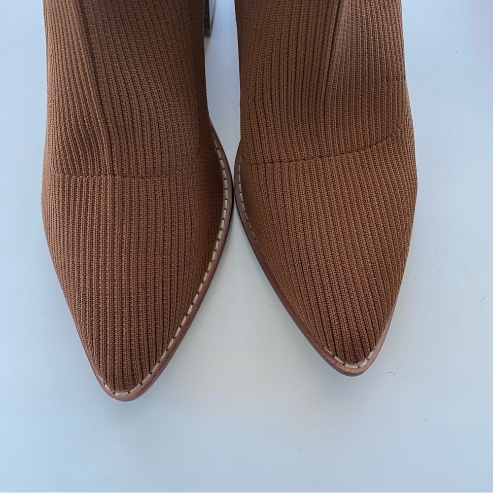 Steven By Steve Madden Nixie Brown Sock Ankle Boo… - image 6